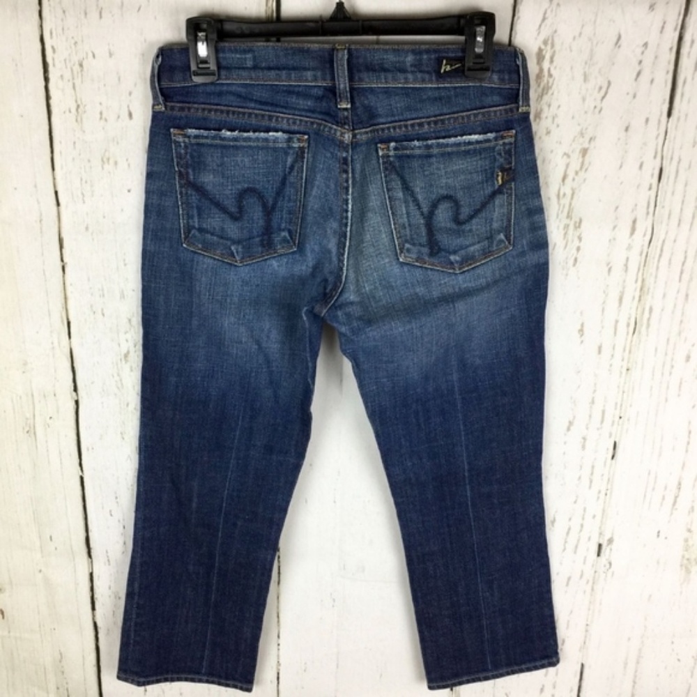 Citizens Of Human Jeans 27 Kelly Stretch Cropped - Picture 3 of 6